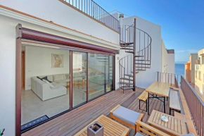 LUXE 8P VISSERSHUIS IN CENTRUM L'ESCALA 50M STRAND